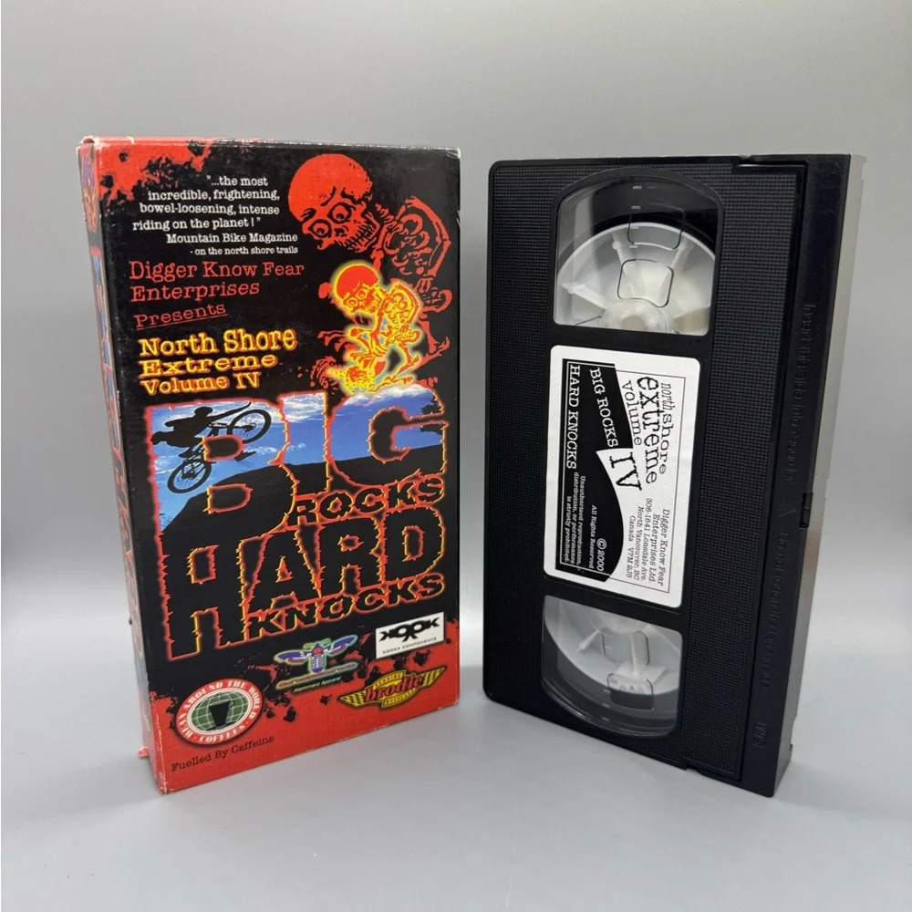 RARE VHS Tape ~ Big Rocks Hard Knock Mountain Biking 2000